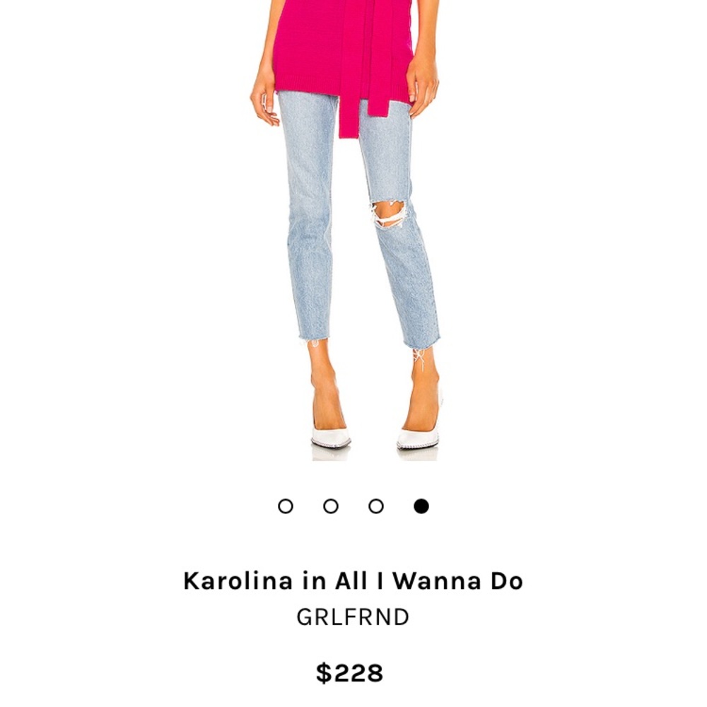 *GRLFRND Denim - Karolina - All I Wanna Do jeans*